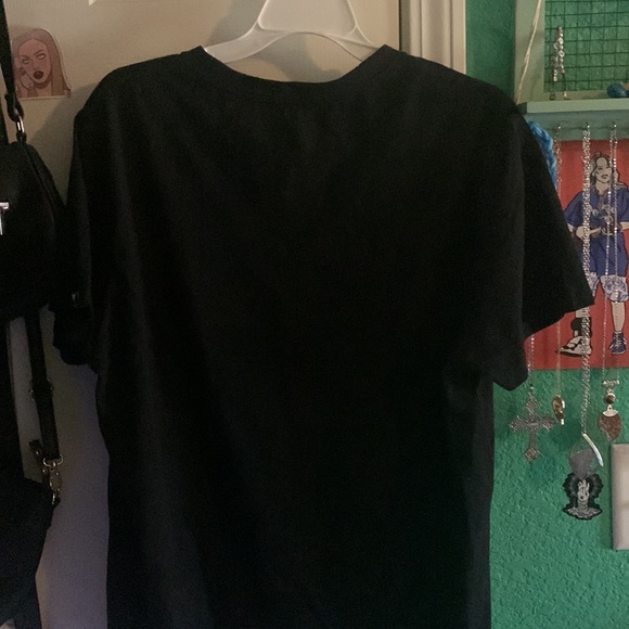 Large Blue Skeleton “Butterfly King” Shein T-Shirt - Picture 4 of 4